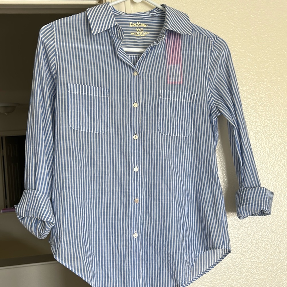 Lilly Pulitzer Button Down XXS